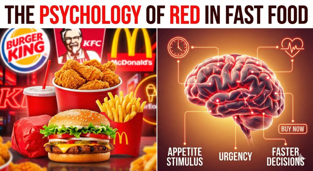 سيكولوجية اللون الاحمر